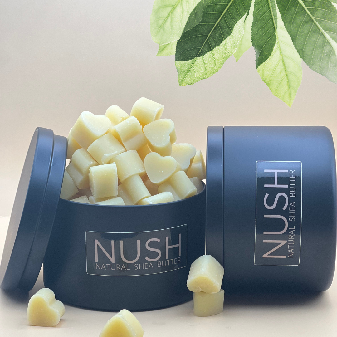 Mini hearts of NUSH shea butter Refill, 300 grs